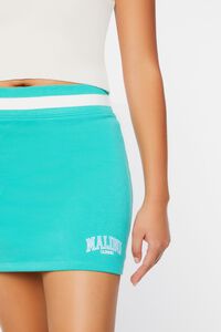 Malibu Graphic Mini Skirt, image 6