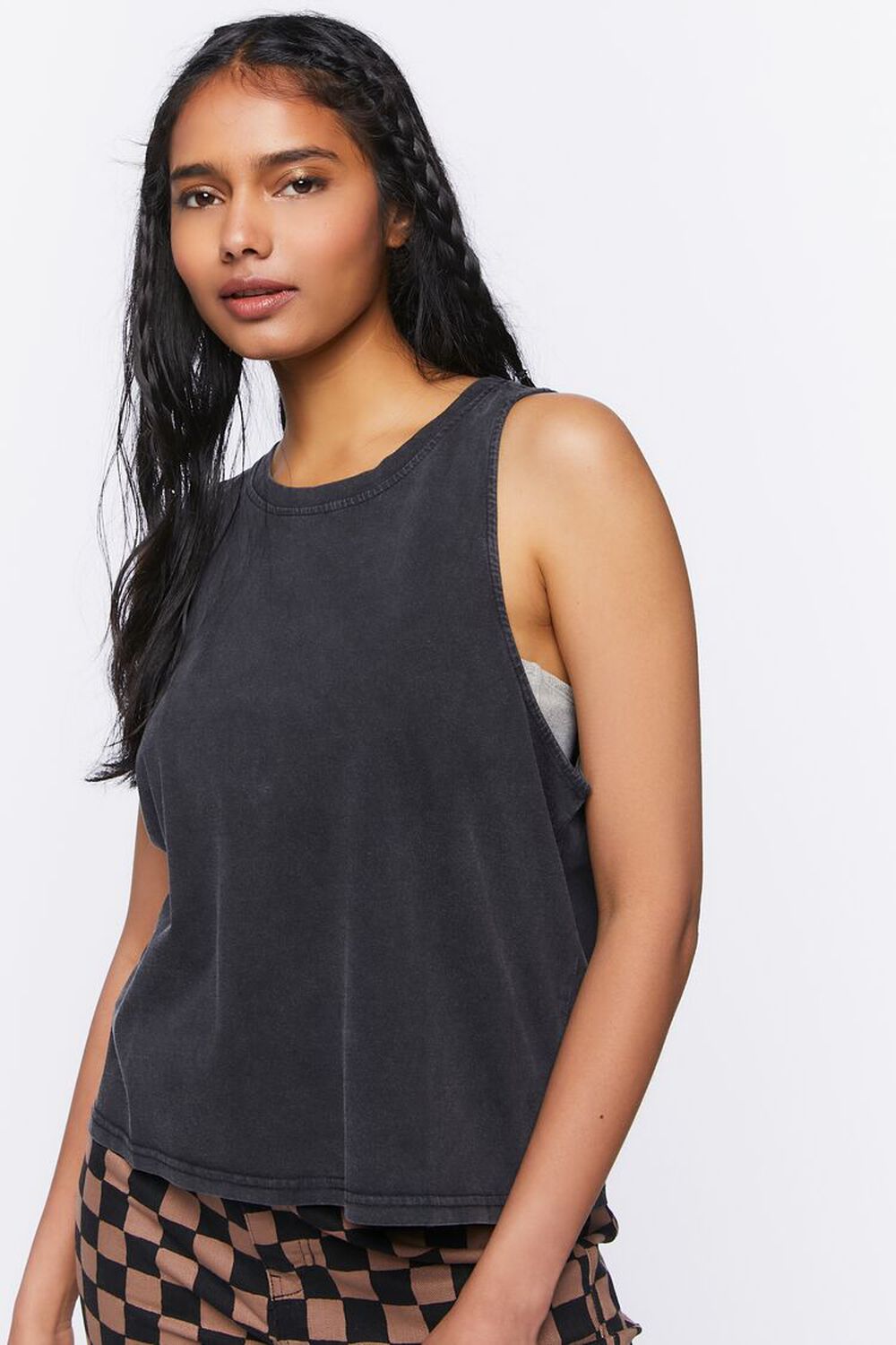 Mineral Wash Muscle Tee, image 1