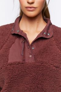 BRICK Active Faux Shearling Pullover, image 5