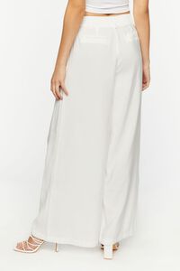 IVORY High-Rise Wide-Leg Trousers, image 4