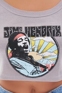 GREY/MULTI Jimi Hendrix Graphic Cropped Cami, image 5