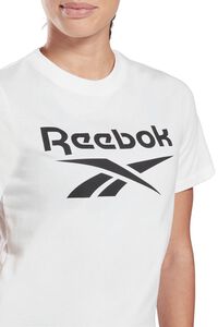 WHITE Reebok Identity Tee, image 4