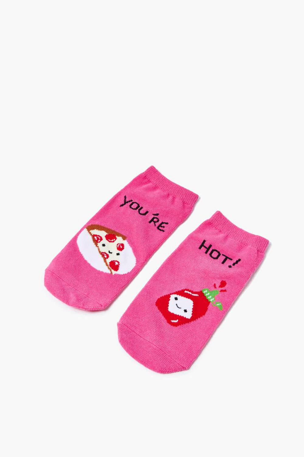 PINK/MULTI Youre Hot Ankle Socks, image 1