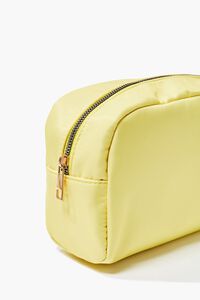 YELLOW Zippered Rectangle Bag, image 3