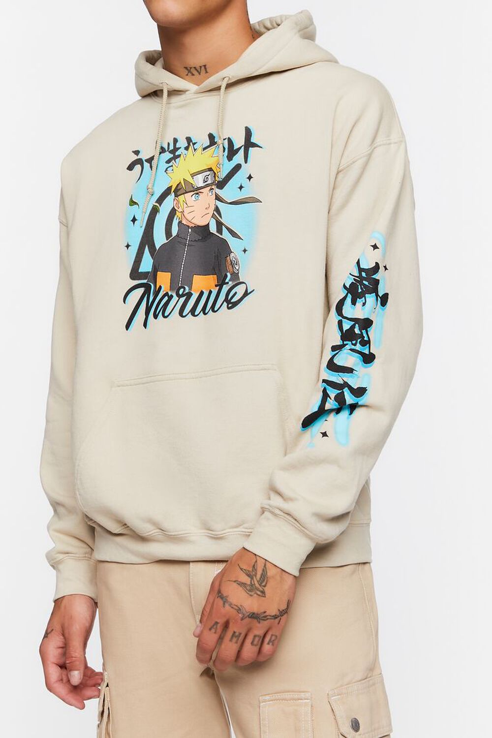 Naruto Shippuden x Hello Kitty & Friends Graphic Tee, Forever 21