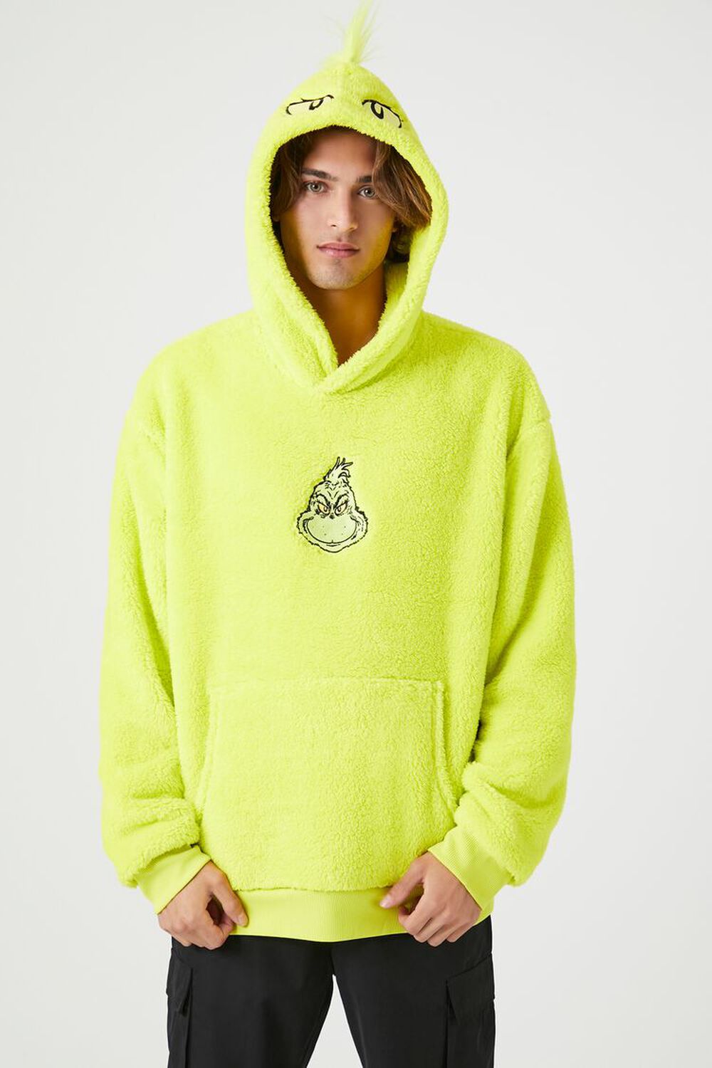 The Grinch Faux Shearling Hoodie