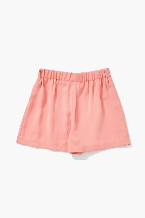 DUSTY PINK Girls Pleated Shorts (Kids), image 2