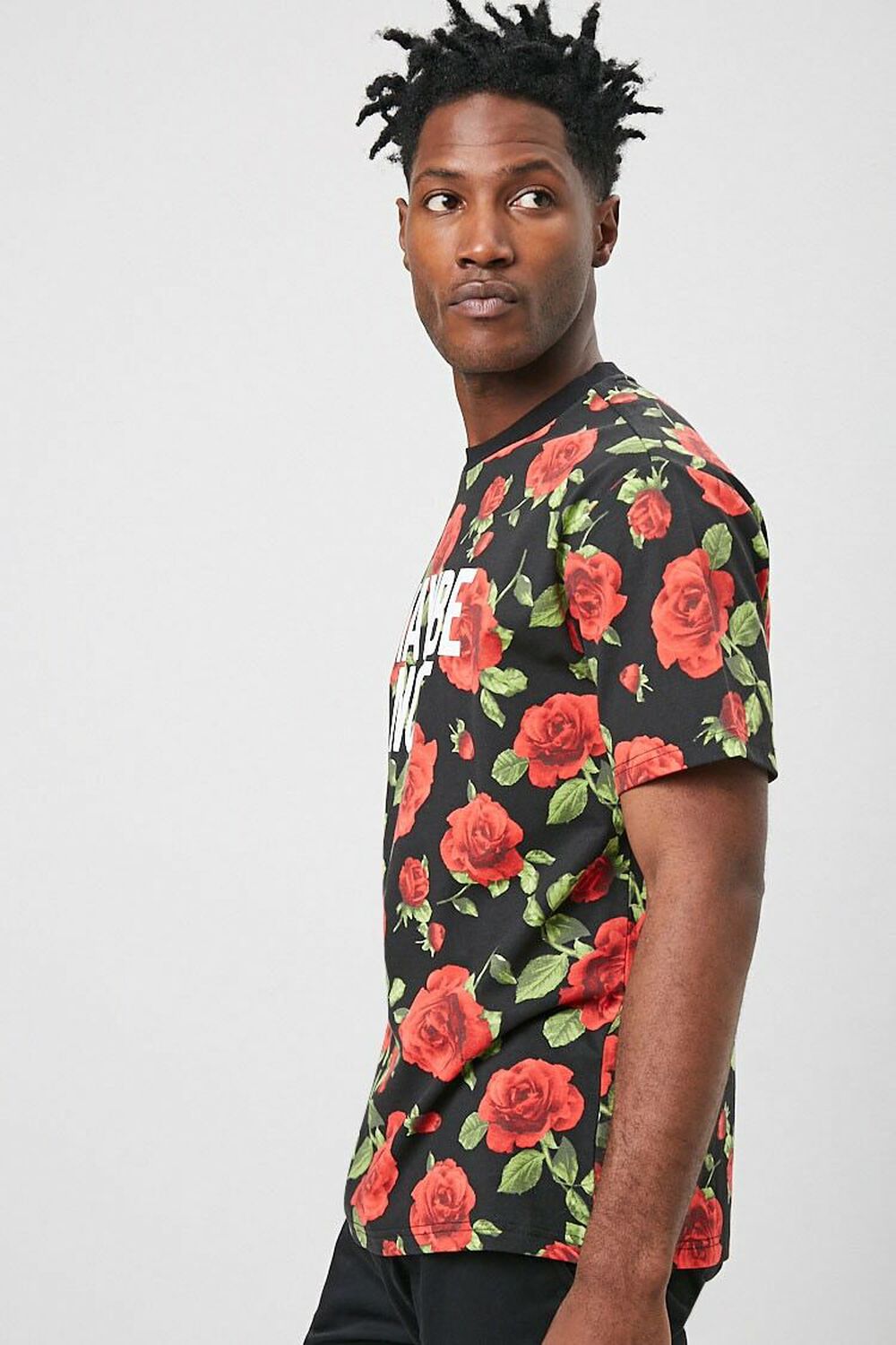 Maybe Not Rose Graphic Tee, image 2