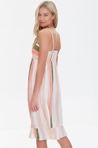 CREAM/MULTI Striped Cami Dress, image 2