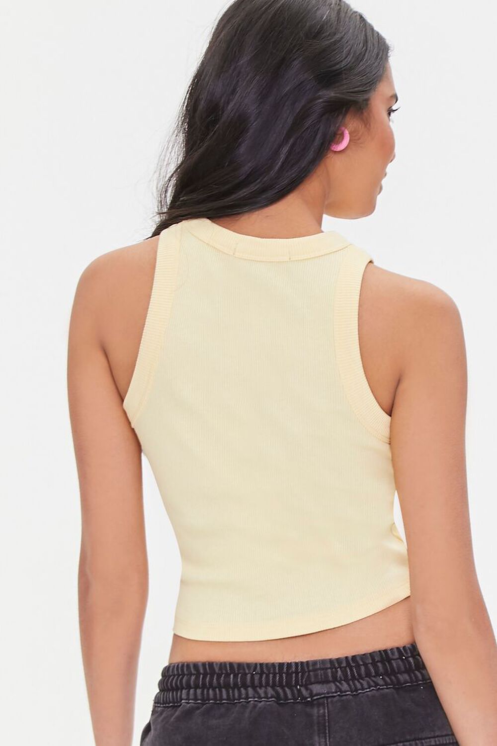 YELLOW/MULTI Good Things Will Come Crop Top, image 3