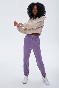 GRAPE French Terry Drawstring Joggers, image 1
