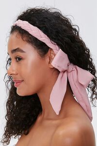 PINK Braided Bow Headwrap, image 2