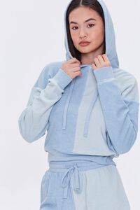 BLUE Reworked French Terry Hoodie, image 1