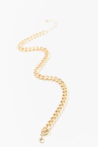 Chunky Curb Chain Necklace, image 4