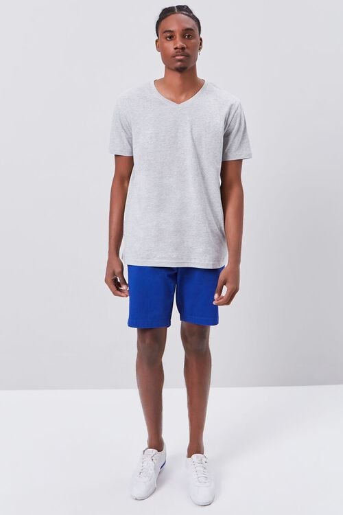 BLUE Relaxed Woven Shorts, image 5