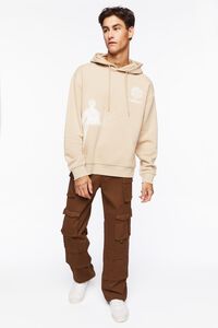 TAUPE/CREAM XXI Systems Inc Graphic Hoodie, image 4