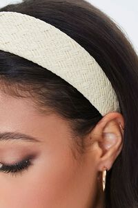 Basketwoven Straw Headband, image 2