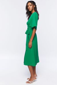 GREEN Wrap Midi Dress, image 2