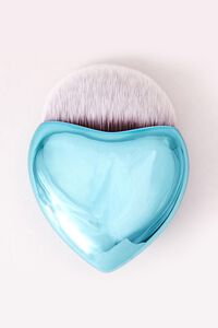 TEAL Heart Shaped Contour Brush, image 1