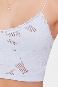 CRYSTAL Embroidered Floral Lace Cami, image 5