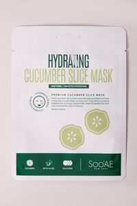 WHITE Hydrating Cucumber Slice Mask, image 1