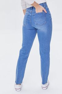 MEDIUM DENIM High-Rise Mom Jeans, image 4