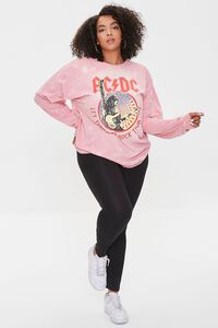 PINK/MULTI Plus Size ACDC Graphic Tee, image 4