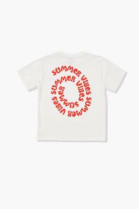 WHITE/RED Kids Good Times Graphic Tee (Girls + Boys), image 2