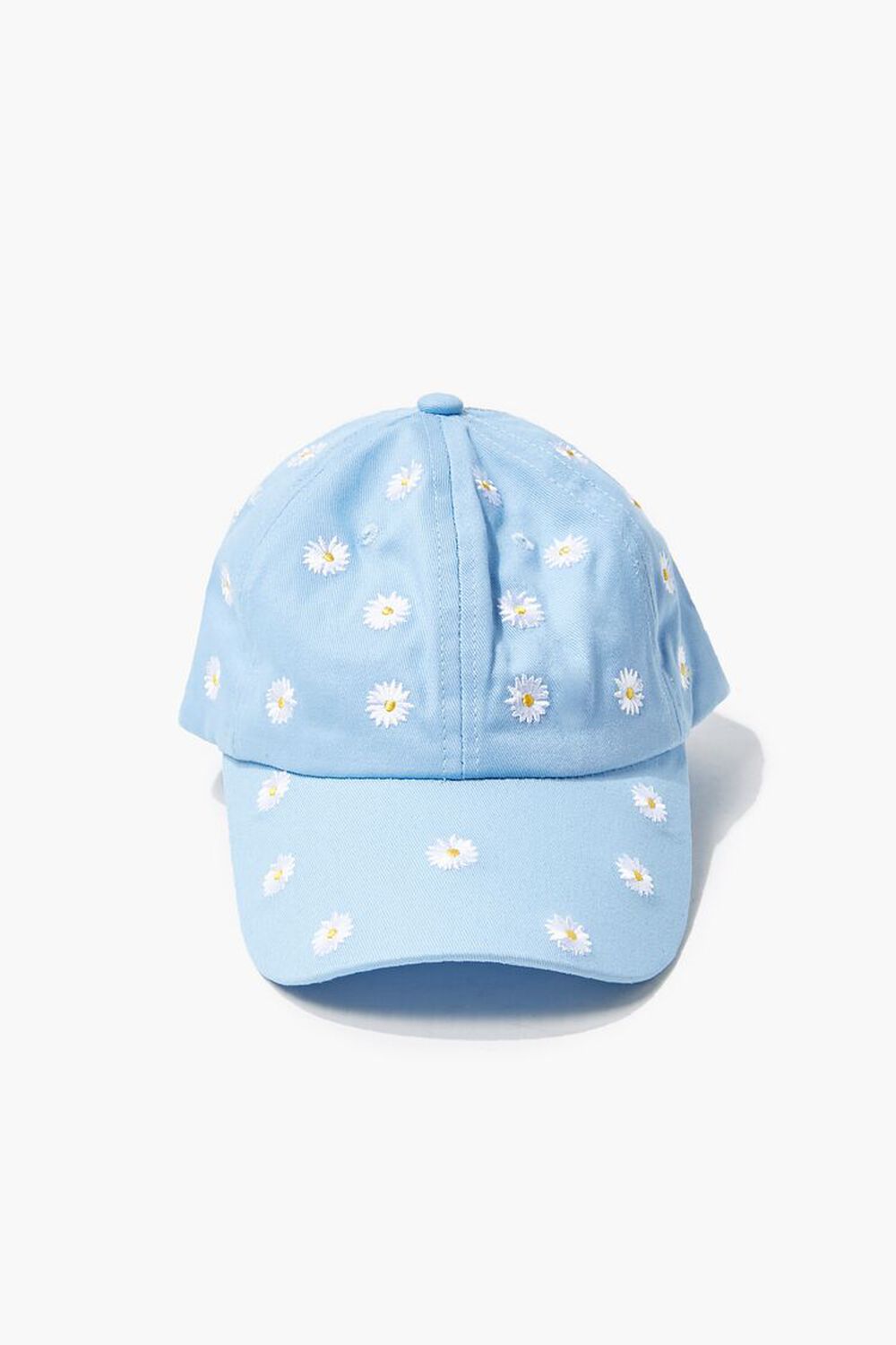 LIGHT BLUE/MULTI Embroidered Daisy Print Dad Cap, image 1