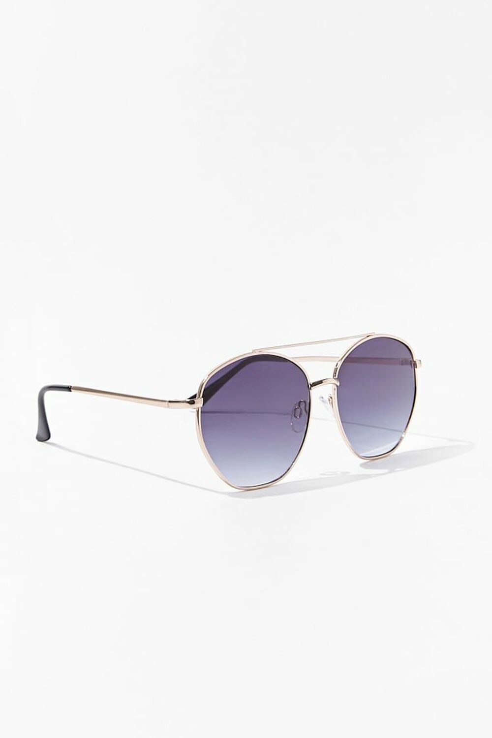Metal Tinted Aviator Sunglasses, image 2