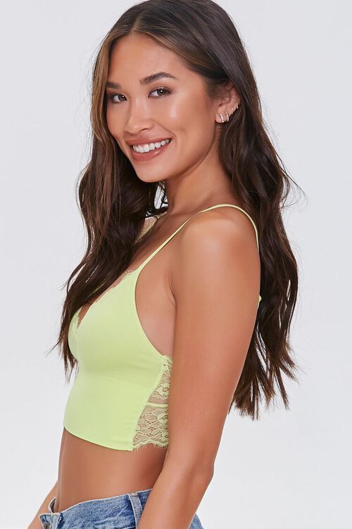 LIME Seamless Lace Bralette, image 2