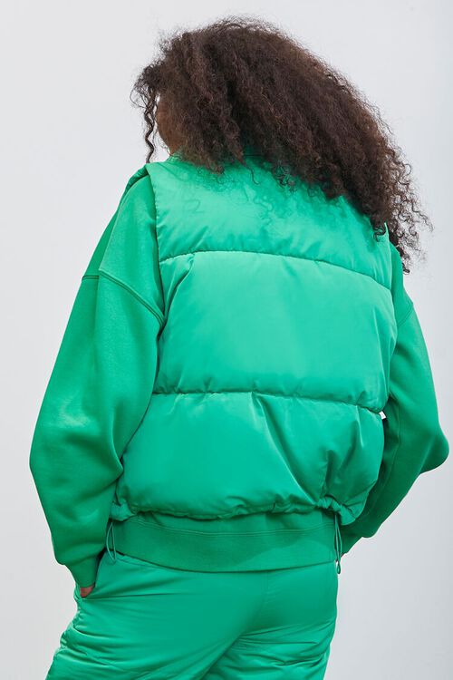 GREEN Pantone Puffer Vest, image 3