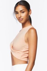 BLUSH Active Twisted Crop Top, image 2