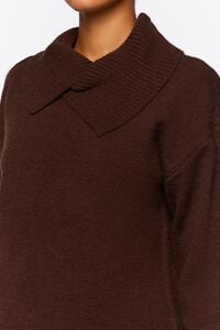 Shawl-Collar Drop-Sleeve Sweater, image 5