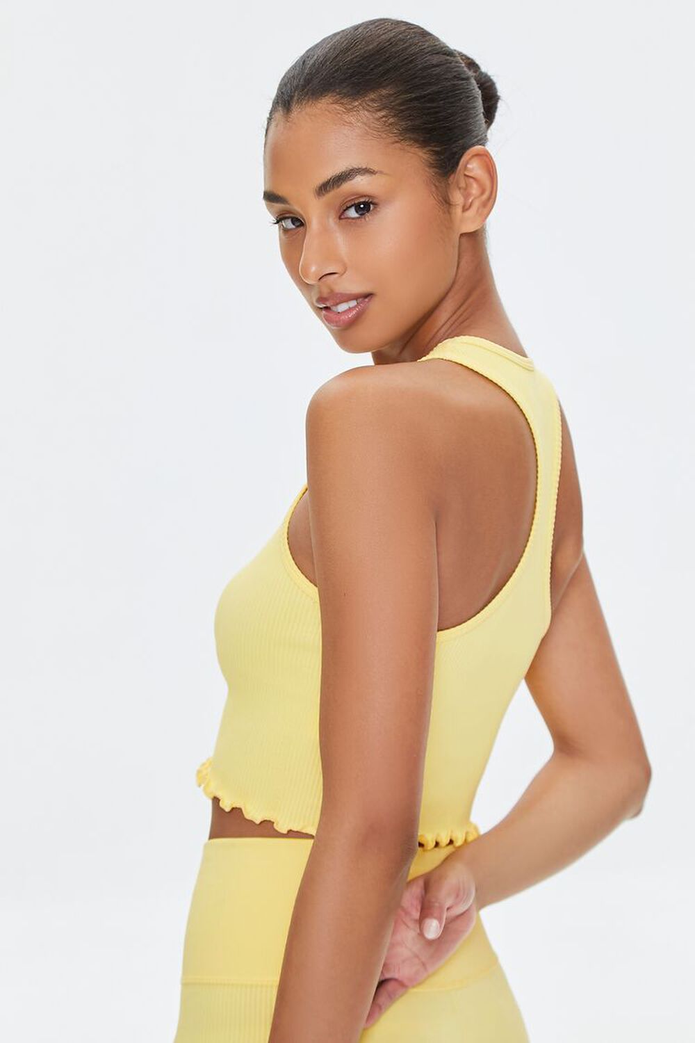 MIMOSA Active Seamless Cropped Tank Top, image 2
