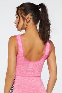 MIAMI PINK Active Checkered Seamless Romper, image 3