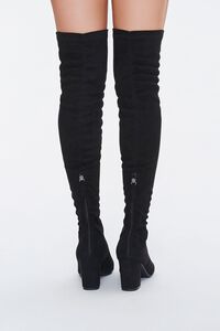 Faux Suede Over-the-Knee Boots, image 3