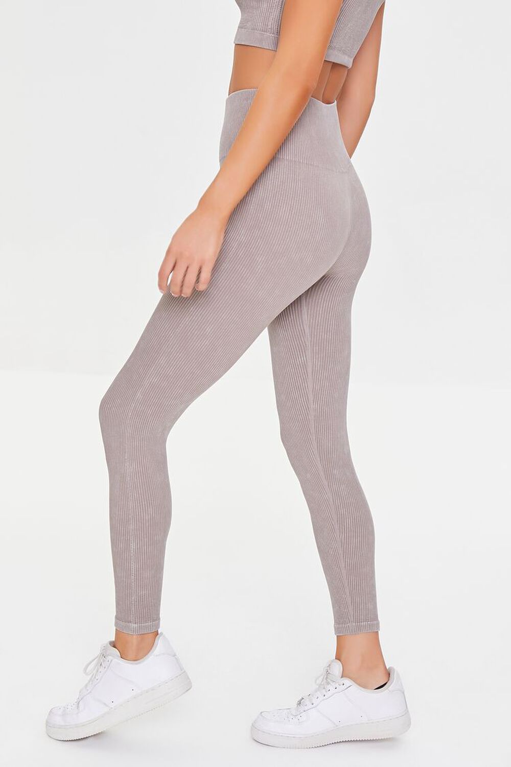 Active Seamless Thick Ribbed Leggings, image 3