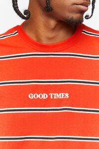 RED/MULTI Embroidered Good Times Tee, image 5