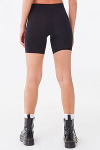 Cotton-Blend Biker Shorts, image 4