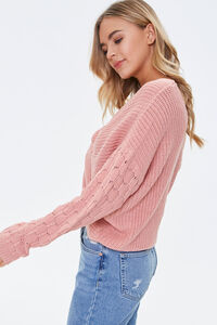 Reversible Twist-Front Sweater, image 2