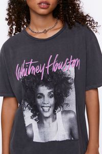 CHARCOAL/MULTI Whitney Houston Graphic Tee, image 5