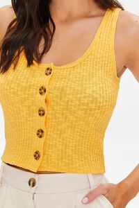 MARIGOLD Button-Front Tank Top, image 5