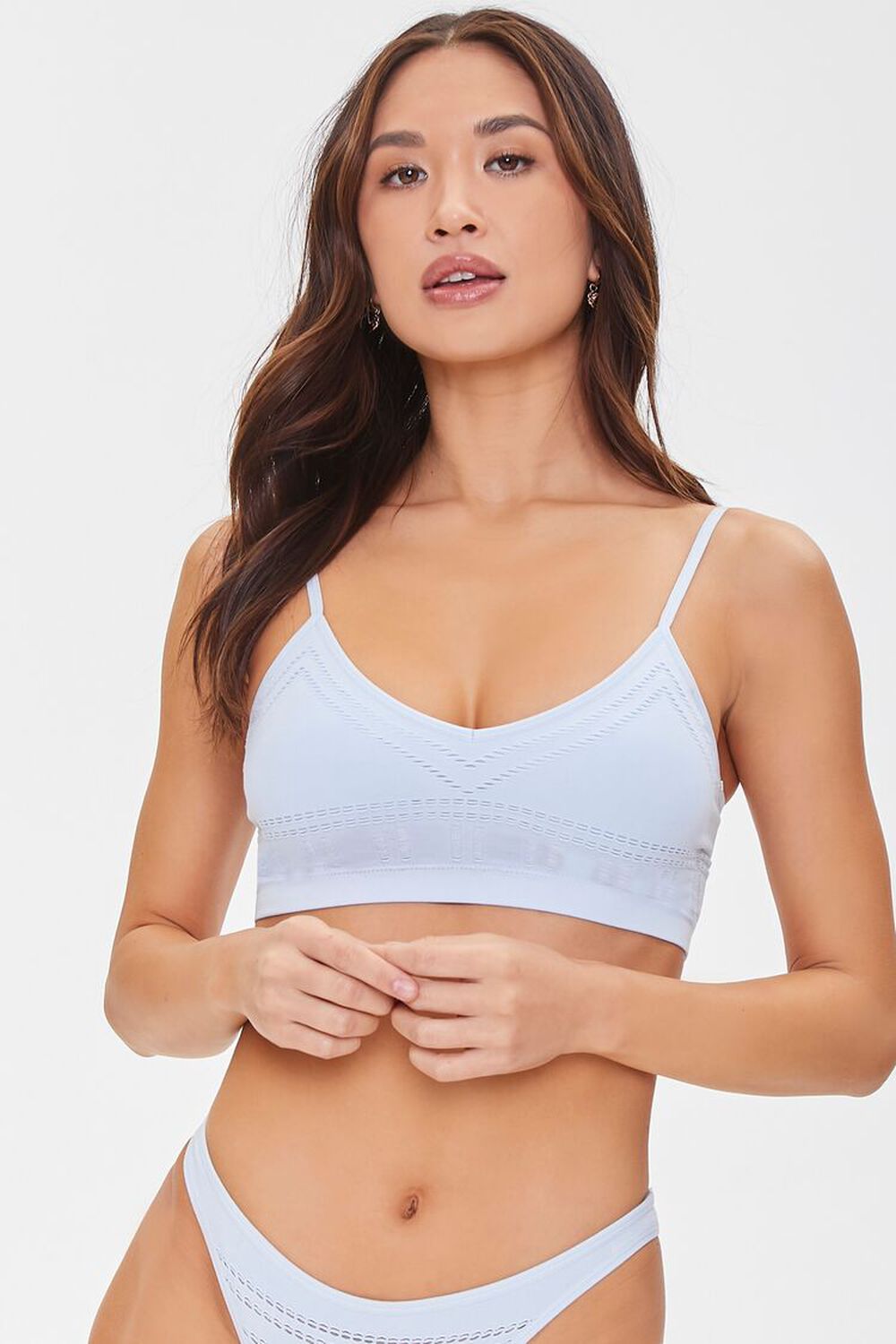 CLOUD Seamless Cropped Lingerie Cami, image 1