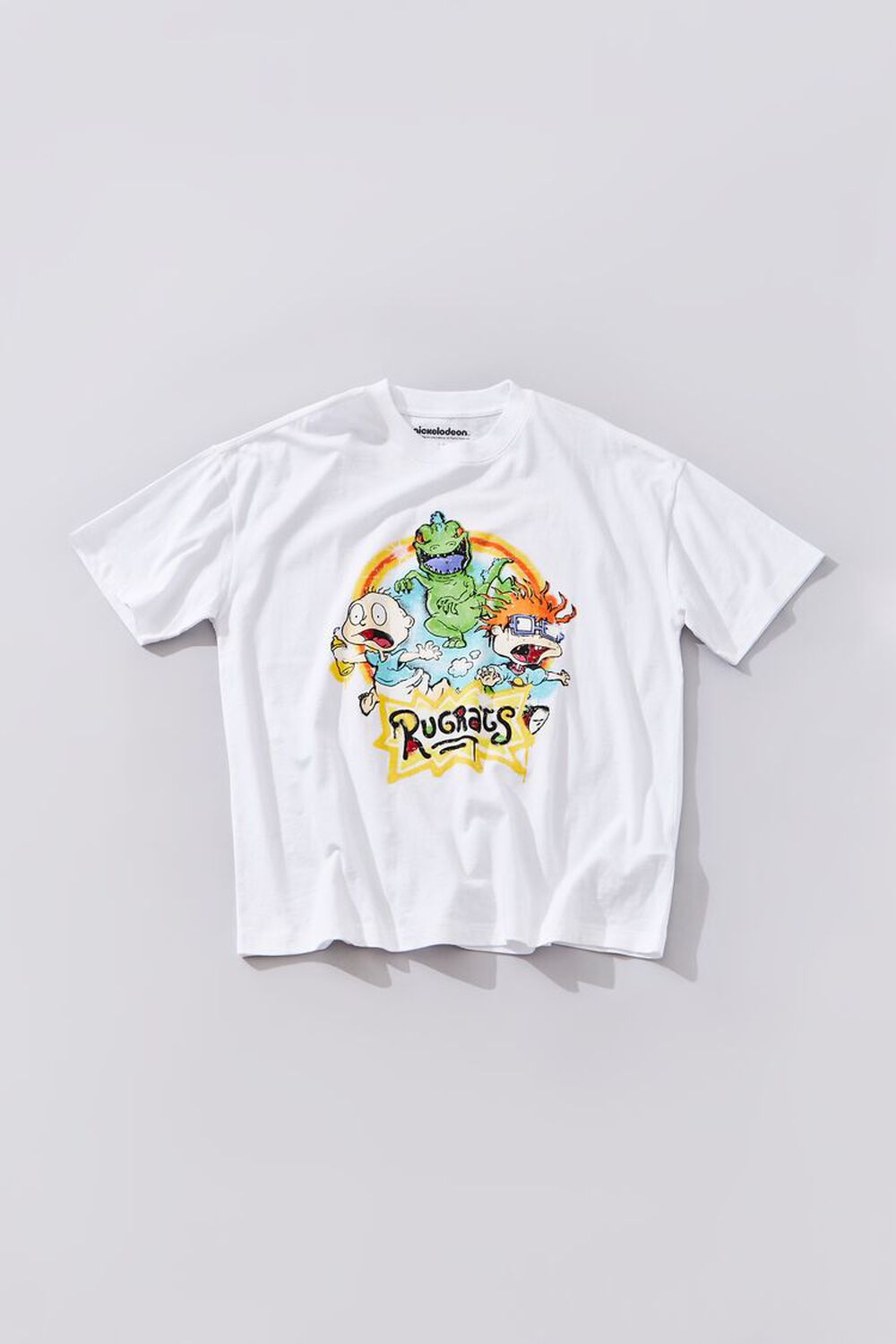 WHITE/MULTI Rugrats Graphic Tee, image 1