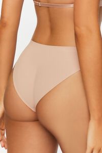 TAUPE Mid-Rise Cheeky Panties, image 4