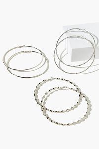 Oversized Hoop Earring Set, image 1