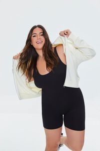 VANILLA Plus Size French Terry Zip-Up Hoodie, image 6