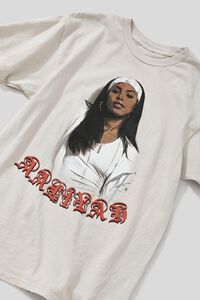 TAUPE/MULTI Aaliyah Graphic Crew Neck Tee, image 3
