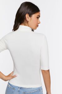 CREAM Fitted Turtleneck Top, image 3